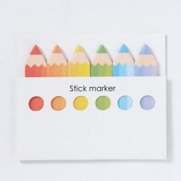 色鉛筆型ふせんの商品画像