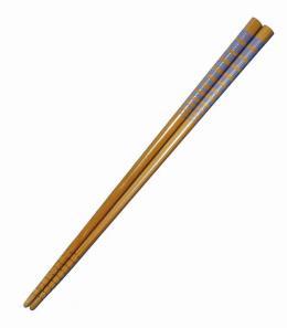 若狭の箸　スス竹子午線　ブルー　22.5の商品画像