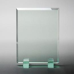 [サンドブラスト加工代込]　ソーダガラス　盾　PS-4　※版代別途の商品画像