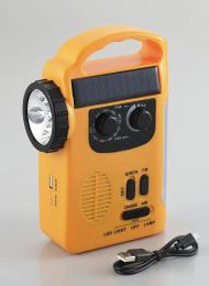 「エレット」3WAY  充電ラジオライトの商品画像