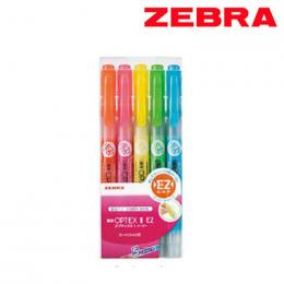 ゼブラ　オプテックス1EZ 蛍光ペン5色セットの商品画像