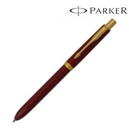 PARKER パーカー  ギフト包装 レーザー名入れ対応・ソネット　オリジナル　　S111306220　レッド　GT　複合筆記具(ボールペン黒、赤+シャープペン)の商品画像