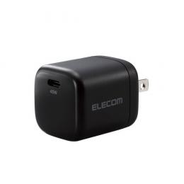 エレコム AC充電器 USB Type-C/PowerDelivery認証/45W/タイプC×1 ブラック MPA-ACCP29BKの商品画像