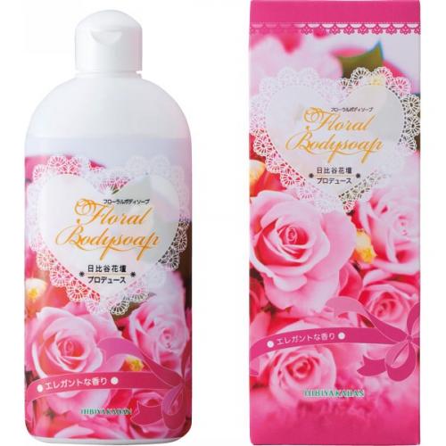 日比谷花壇 フローラルボディソープ(300ml) ピンク//ノベルティ商品