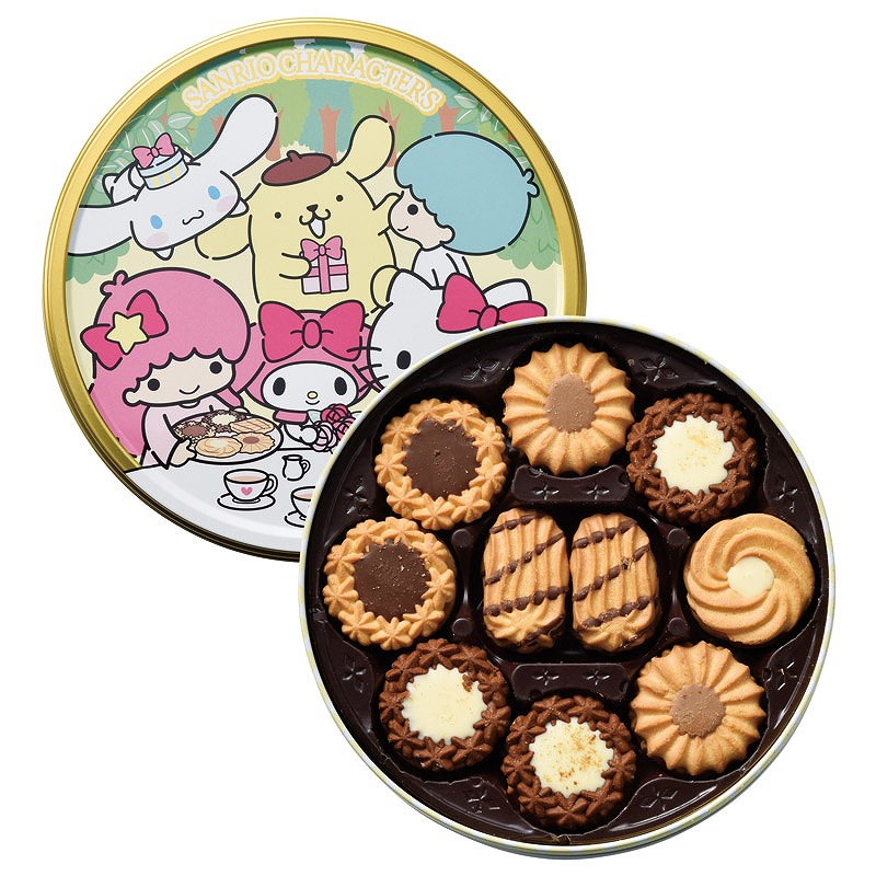 トルテクッキー缶(サンリオキャラクターズ)/駄菓子・お菓子/景品 