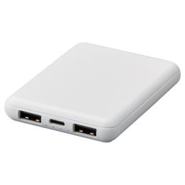 HIDISC モバイルバッテリー5000mAh　ホワイトの商品画像