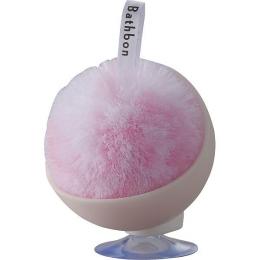 バスボンくん 洗面台すっきりポンポン抗菌(ケース付)　ピンクの商品画像