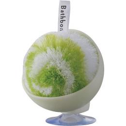 バスボンくん 洗面台すっきりポンポン抗菌(ケース付)　グリーンの商品画像