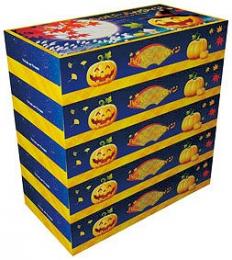 ハッピーハロウィンBOXティッシュ100W5個組の商品画像