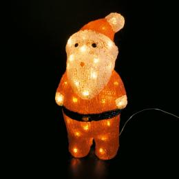 LEDクリスタルモチーフ サンタさん(立)の商品画像