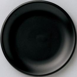 美濃焼 19cm皿 黒マット_アジアン 黒マット (名入対応可 ※個箱・名入れ代は、別途お見積)の商品画像
