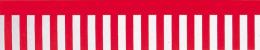 [店舗装飾品]ビニール紅白幕　50m巻の商品画像